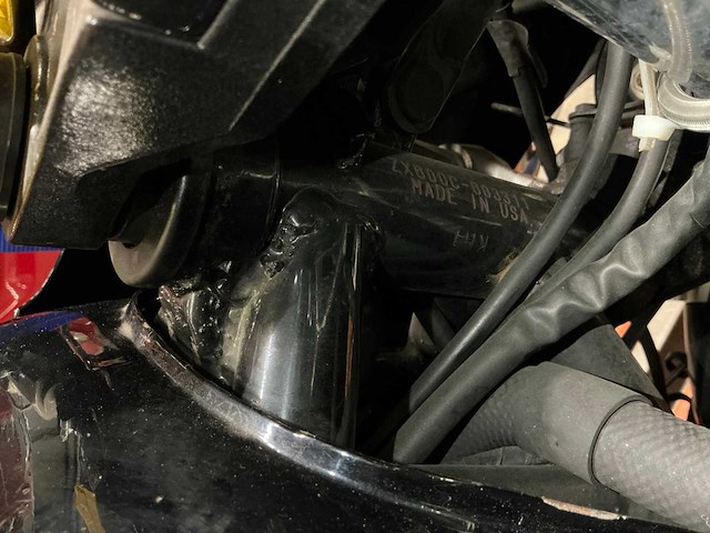 1995 kawasaki sport gpx 600r motorfiets - afbeelding 7 van  7