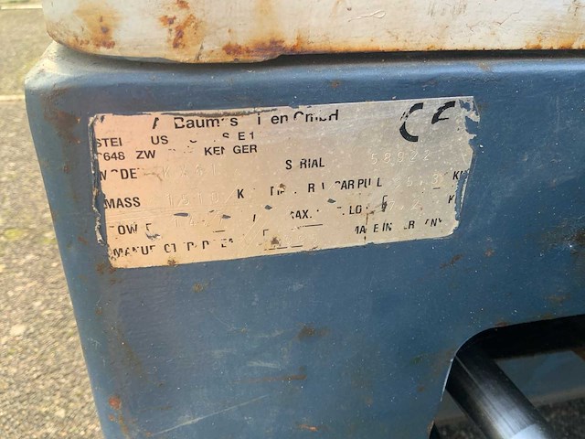 1995 kubota kx41 minigraafmachine - afbeelding 4 van  22