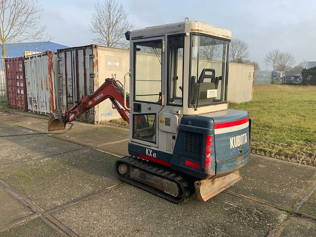1995 kubota kx41 minigraafmachine - afbeelding 16 van  22