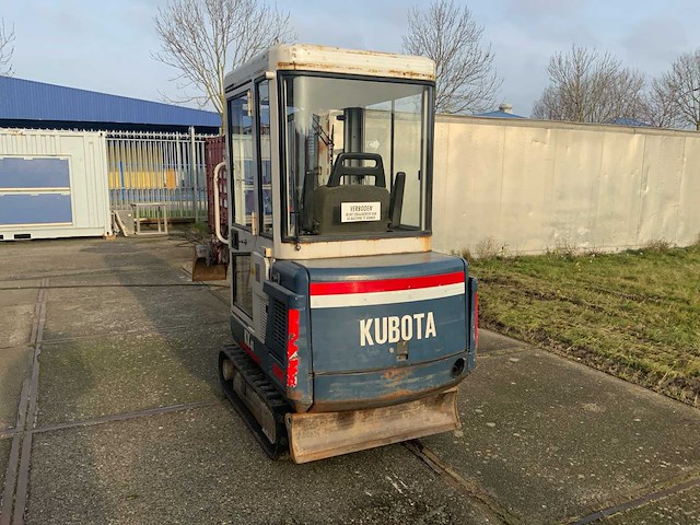 1995 kubota kx41 minigraafmachine - afbeelding 17 van  22