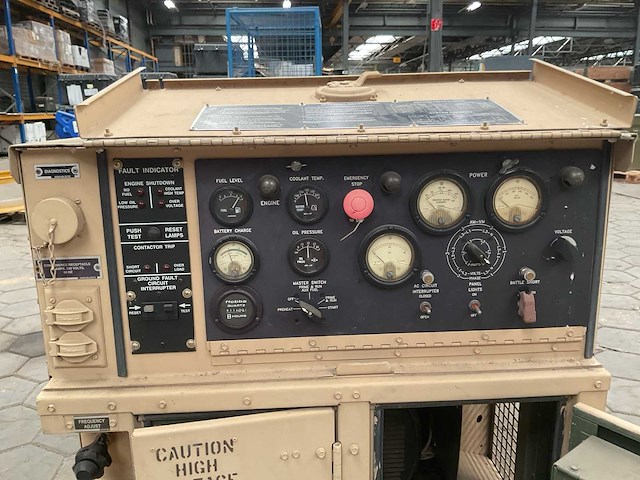 1995 libby corp mep-802a stroomgenerator - afbeelding 14 van  15