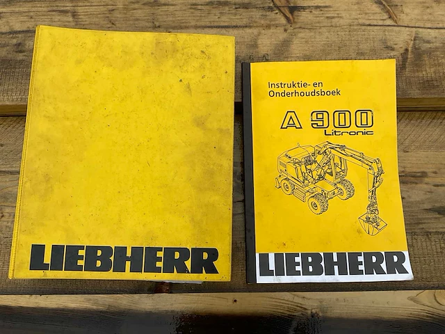 1995 liebherr a900 litronic banden graafmachine - afbeelding 9 van  23