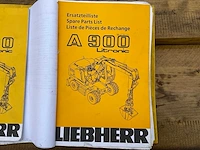 1995 liebherr a900 litronic banden graafmachine - afbeelding 10 van  23