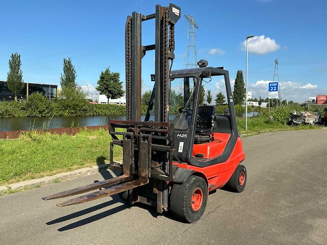 1995 linde h25 vorkheftruck - afbeelding 1 van  21