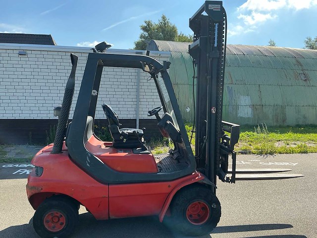 1995 linde h25 vorkheftruck - afbeelding 9 van  12