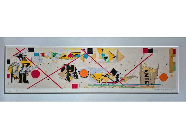 1995 litho sam middleton - afbeelding 1 van  2