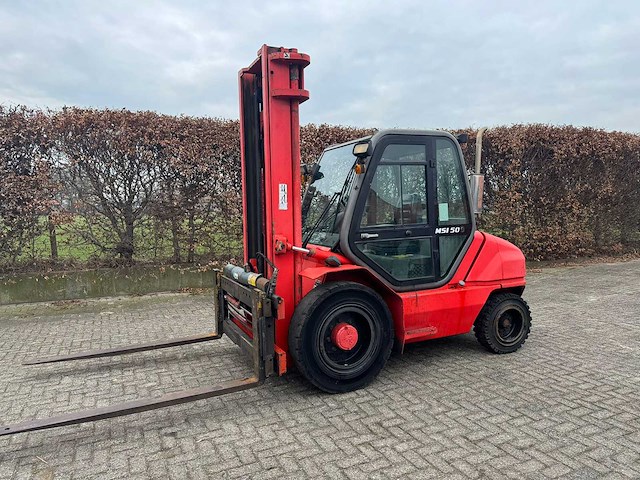 1995 manitou msi50 heftruck - afbeelding 1 van  8