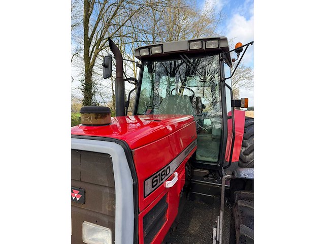1995 massey ferguson 6180 dynashift vierwielaangedreven landbouwtractor - afbeelding 8 van  11