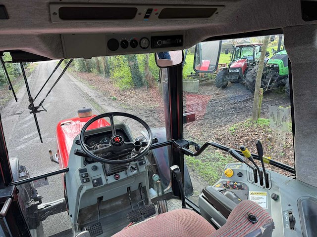 1995 massey ferguson 6180 dynashift vierwielaangedreven landbouwtractor - afbeelding 11 van  11