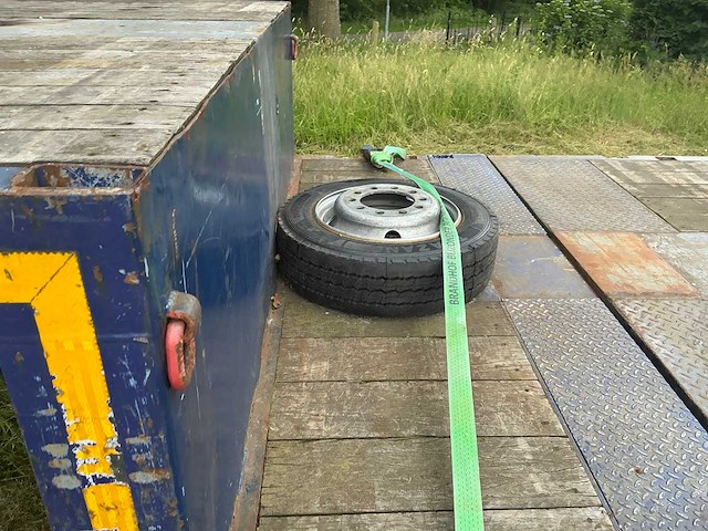 1995 nooteboom mco 42 03v l gestuurde uitschuifbare semi-dieplader - afbeelding 5 van  26