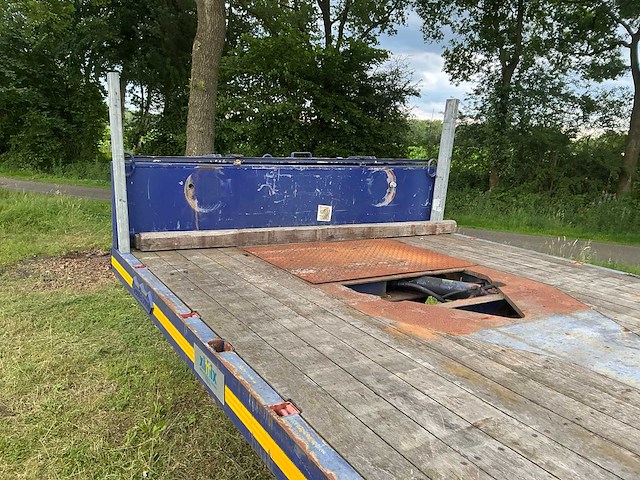 1995 nooteboom mco 42 03v l gestuurde uitschuifbare semi-dieplader - afbeelding 6 van  26
