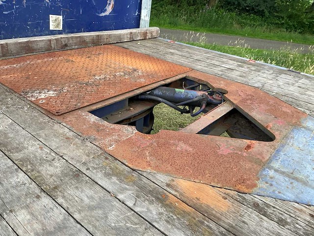 1995 nooteboom mco 42 03v l gestuurde uitschuifbare semi-dieplader - afbeelding 7 van  26