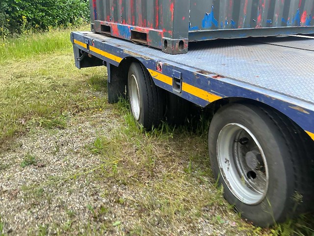 1995 nooteboom mco 42 03v l gestuurde uitschuifbare semi-dieplader - afbeelding 18 van  26