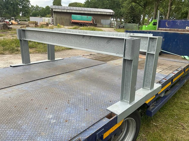 1995 nooteboom mco 42 03v l gestuurde uitschuifbare semi-dieplader - afbeelding 19 van  26