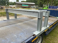 1995 nooteboom mco 42 03v l gestuurde uitschuifbare semi-dieplader - afbeelding 19 van  26