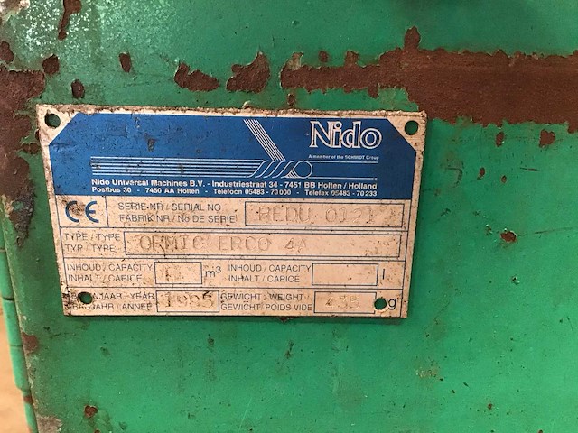 1995 ormic erco 4a balenpers - afbeelding 3 van  5