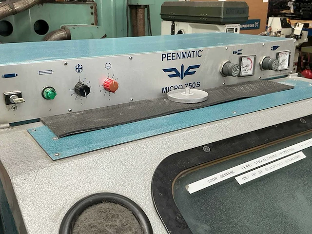 1995 peenmatic micro750s straalkast - afbeelding 5 van  8