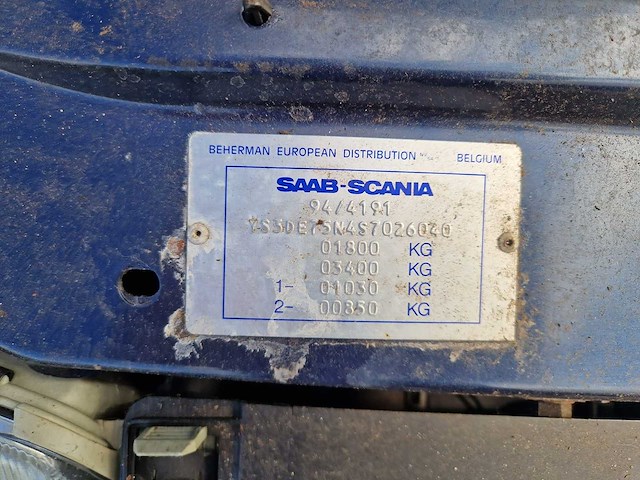 1995 saab 900 cabrio 2.0 turbo se personenauto - afbeelding 6 van  16