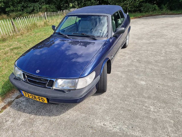 1995 saab 900 cabrio 2.0 turbo se personenauto - afbeelding 10 van  16