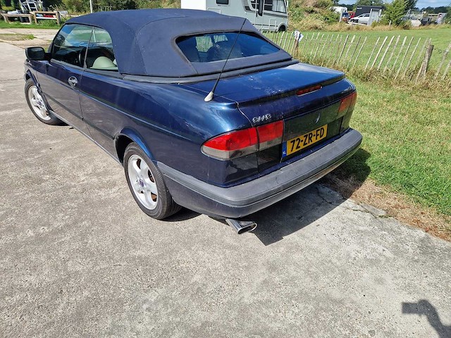 1995 saab 900 cabrio 2.0 turbo se personenauto - afbeelding 14 van  16