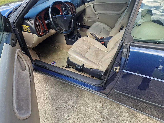 1995 saab 900 cabrio 2.0 turbo se personenauto - afbeelding 16 van  16