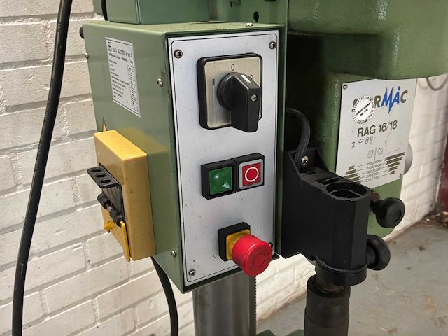 1995 serrac rag 16-18 tafelboormachine - afbeelding 8 van  10