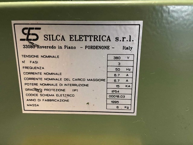 1995 serrac rag 16-18 tafelboormachine - afbeelding 9 van  10