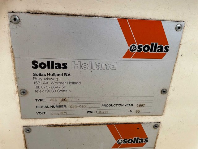 1995 sollas mini vac mini vac automatische overwrap-cellofaneermachine - afbeelding 2 van  8