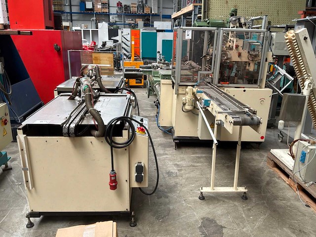 1995 sollas mini vac mini vac automatische overwrap-cellofaneermachine - afbeelding 1 van  8