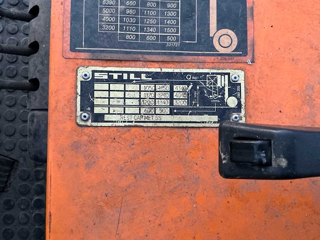 1995 still r50-15 vorkheftruck - afbeelding 4 van  6