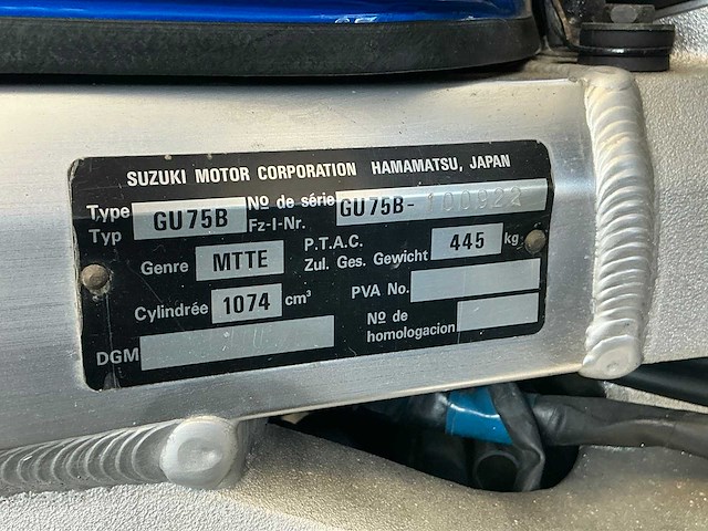 1995 suzuki sport gsx r 1100 w , mg-lh-94 - afbeelding 3 van  11