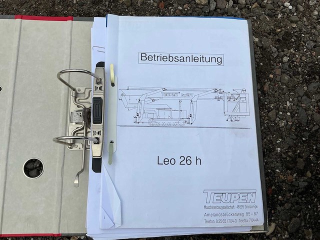 1995 teupen leo 26 h hoogwerker - afbeelding 36 van  44