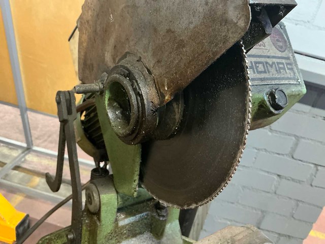 1995 thomas s.p.a. 5/95 model; 250 tdv afkortcirkelzaagmachine - afbeelding 16 van  16