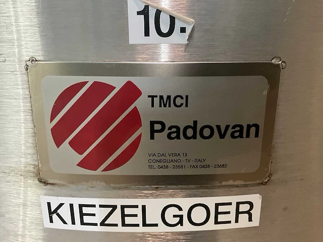 1995 tmci padovan green40 rvs kiezelgoerfilter - afbeelding 8 van  8