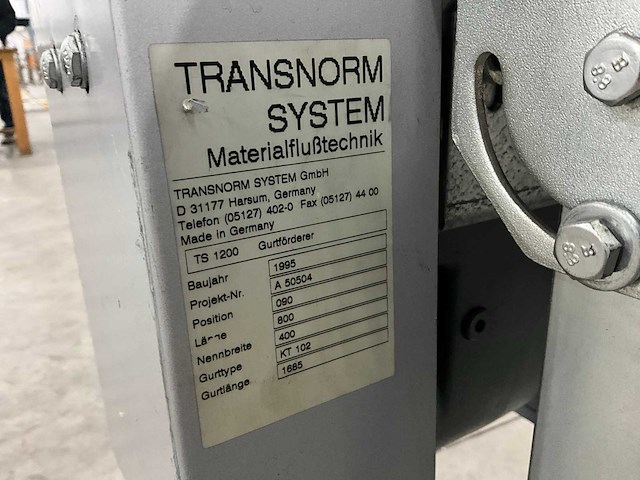 1995 transnorm transportband (mobiel) - afbeelding 6 van  6