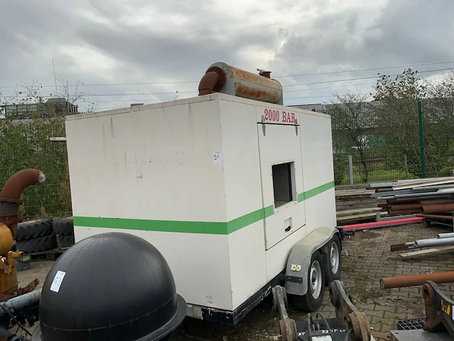 1995 uraca kd724 hoge druk aanhangwagen 2000bar - afbeelding 5 van  22