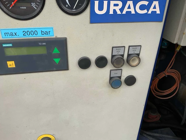 1995 uraca kd724 hoge druk aanhangwagen 2000bar - afbeelding 16 van  22