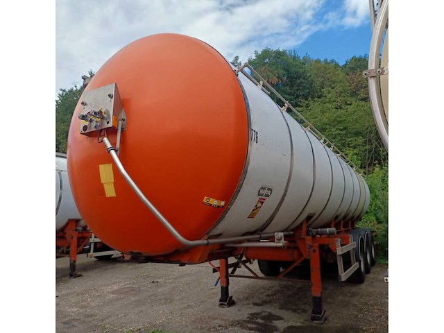 1995 van hool 3d0004 bulk oplegger (75175-36) - afbeelding 1 van  14