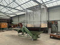 1995 van nobelen 21-020 leesband met opvoerelevator en voor sortering