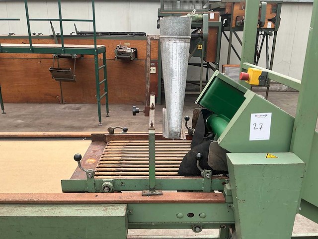 1995 van nobelen 21-020 leesband met opvoerelevator en voor sortering - afbeelding 8 van  8