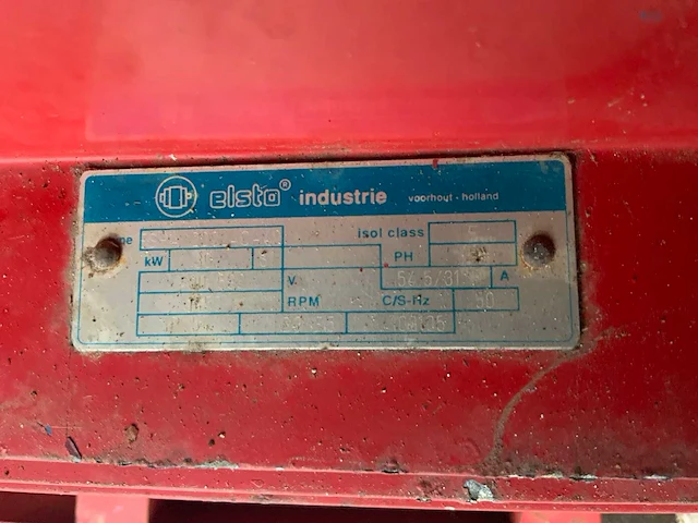 1995 van tilburg h-30-40 hydraulisch pompaggregaat 400bar - afbeelding 2 van  12