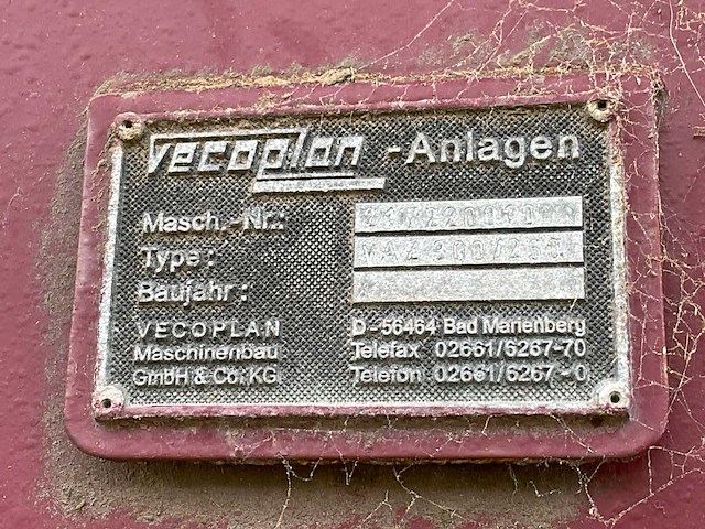 1995 vecoplan vaz 300/250 houtshredder - afbeelding 10 van  13