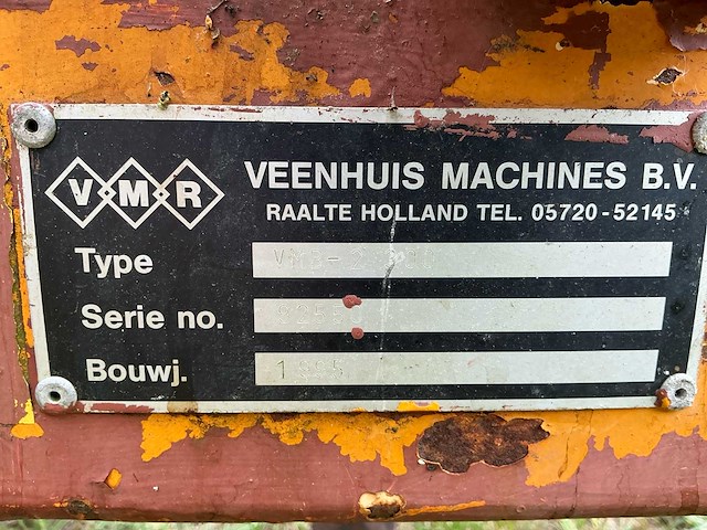 1995 veenhuis machines vmb-2 300 akker- en graslandbemester - afbeelding 5 van  8