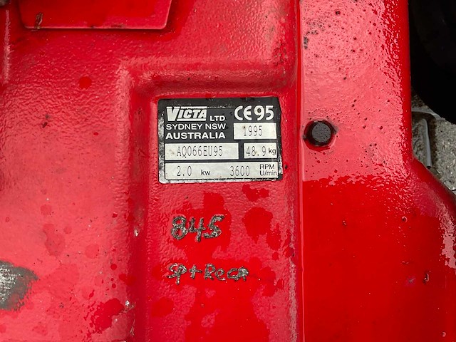 1995 victa super 600 grasmaaier - afbeelding 3 van  11