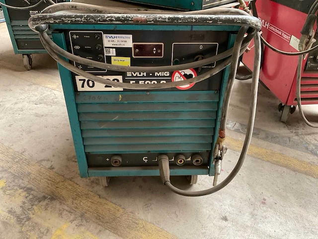 1995 vlh e500s mig lasapparaat - afbeelding 2 van  7