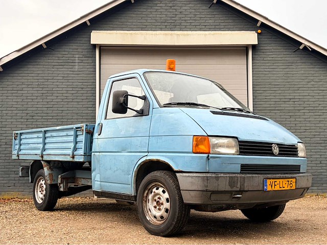 1995 volkswagen transporter 2.4 d 332 pick up benzine personenauto - afbeelding 4 van  10