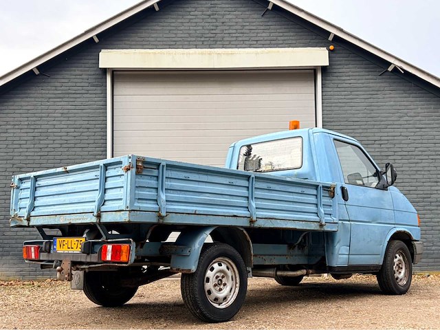 1995 volkswagen transporter 2.4 d 332 pick up benzine personenauto - afbeelding 7 van  11