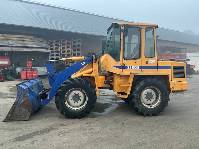 1995 zettelmeyer zl 802 shovel - afbeelding 12 van  51