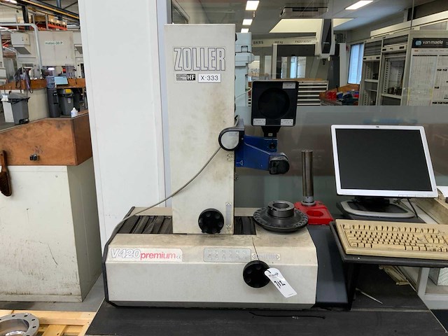 1995 zoller v420 premium voorinstelapparaat - afbeelding 4 van  8