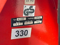 1996 - clark - al 2300 - hydraulic hand pallet trucks - afbeelding 3 van  3